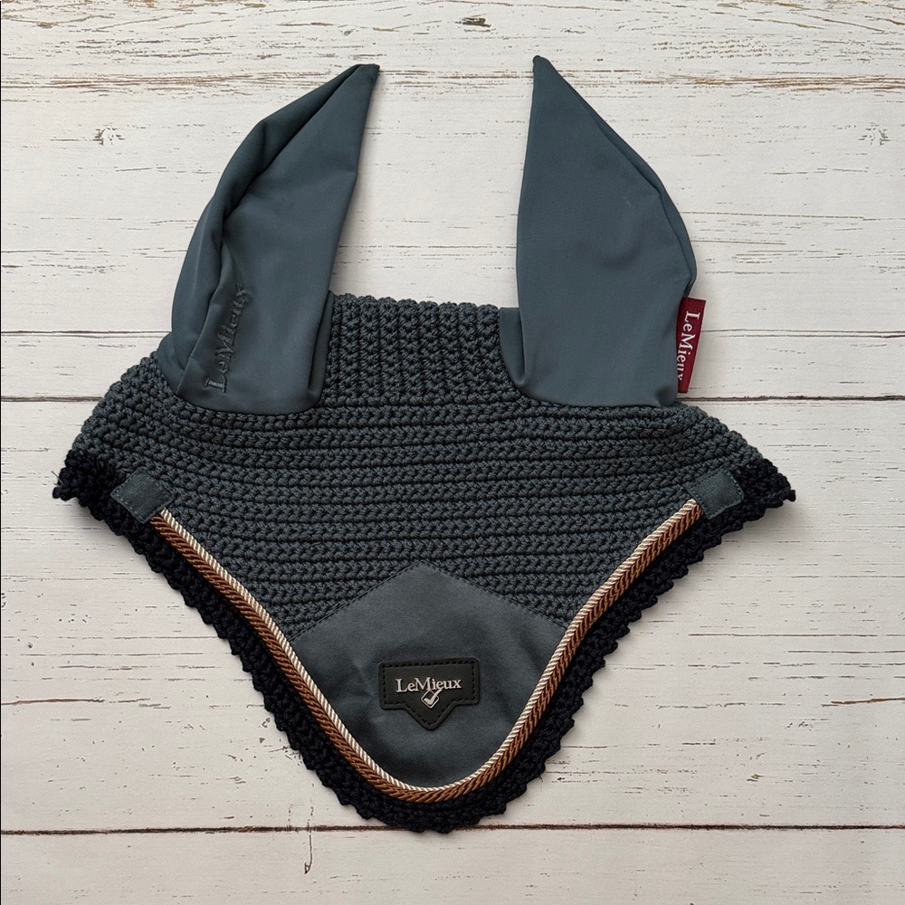 LeMieux Petrol Fly Bonnet Large
